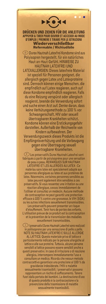 Durex Hautnah Latexfrei 10er
