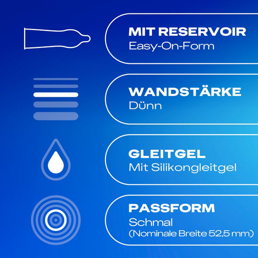 Durex Gefühlsecht Slim 10er