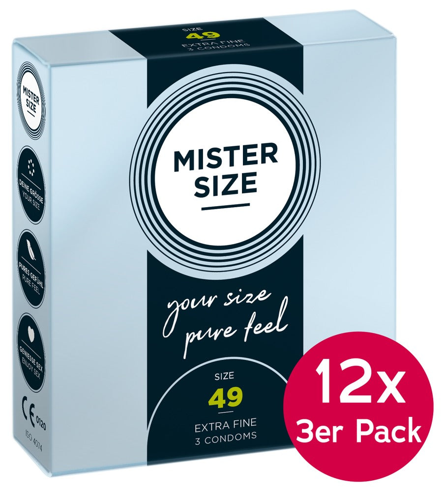 Mister Size Tray 49mm 12x3er