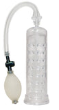 You2Toys Horny Dots transparente Penispumpe mit Pumpball