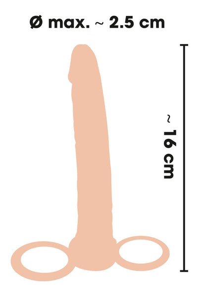 You2Toys Anal Special Kombi aus Penis-/Hodenring und Analdildo