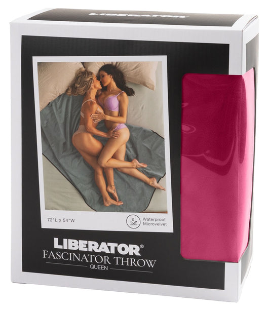 Liberator Fascinator Throw Red