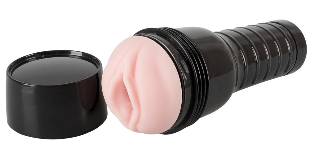Fleshlight Pink Lady Vortex Masturbator mit gerilltem Kanal