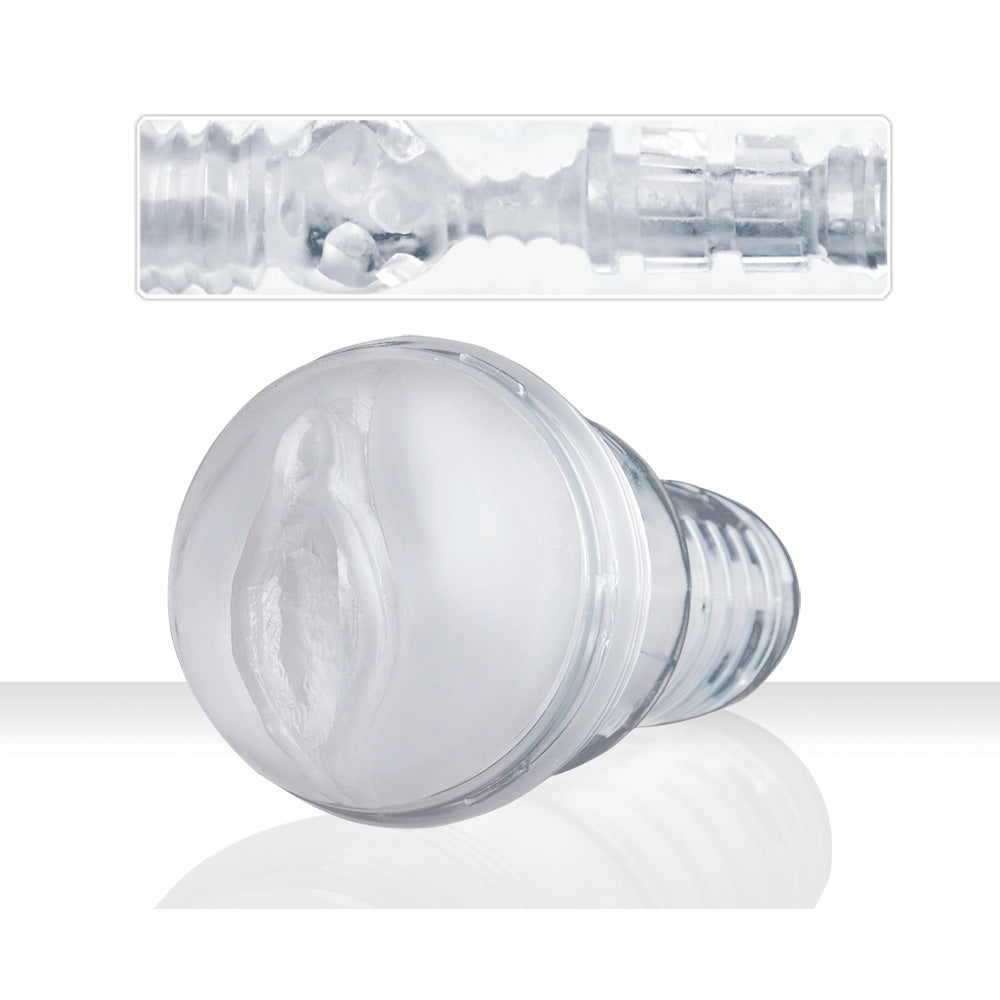 Fleshlight Ice Lady Crystal transparenter Masturbator, Vagina