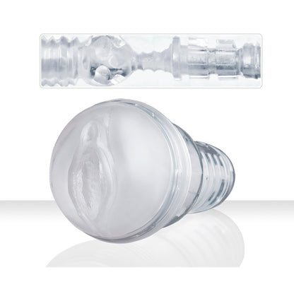 Fleshlight Ice Lady Crystal transparenter Masturbator, Vagina