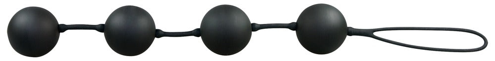 You2Toys Velvet Black Balls 4er-Liebeskugeln mit Soft-Touch-Textur