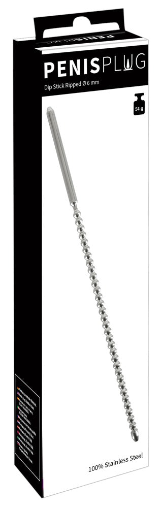 Penisplug Dip Stick Ripped 6mm