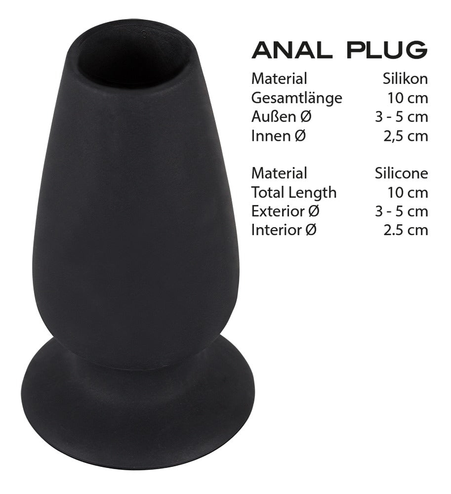 You2Toys Lust Tunnel Plug M hohl mit Stopper