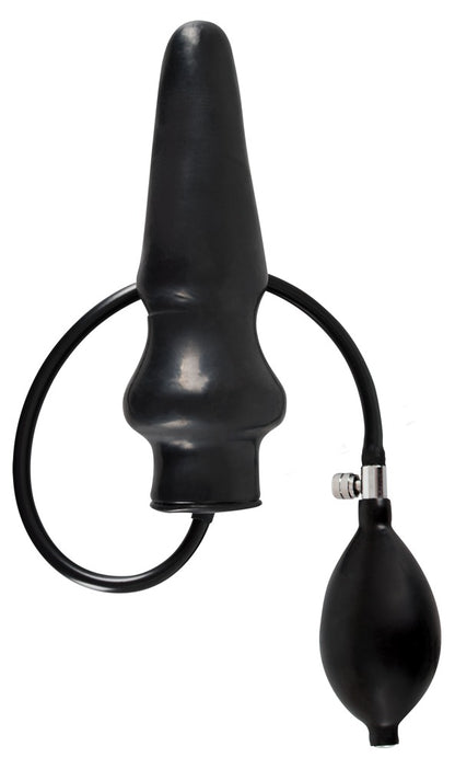 LATE X aufpumpbarer Latex-Analplug