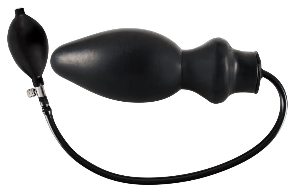 LATE X aufpumpbarer Latex-Analplug