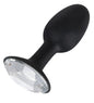 You2Toys Butt Plug Diamond S aus Silikon mit Schmuckstein