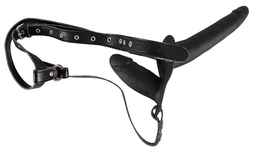 You2Toys Double Strap-On Umschnallstring mit Innen- und Außendildo