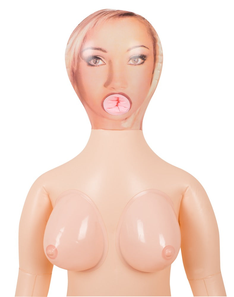 You2Toys Amy-Rose Love Doll mit realistischen Haaren, kniend