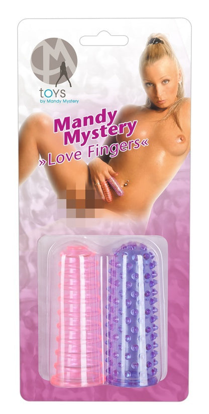 You2Toys Mandy's Love Fingers 2 Fingerhüllen mit Struktur