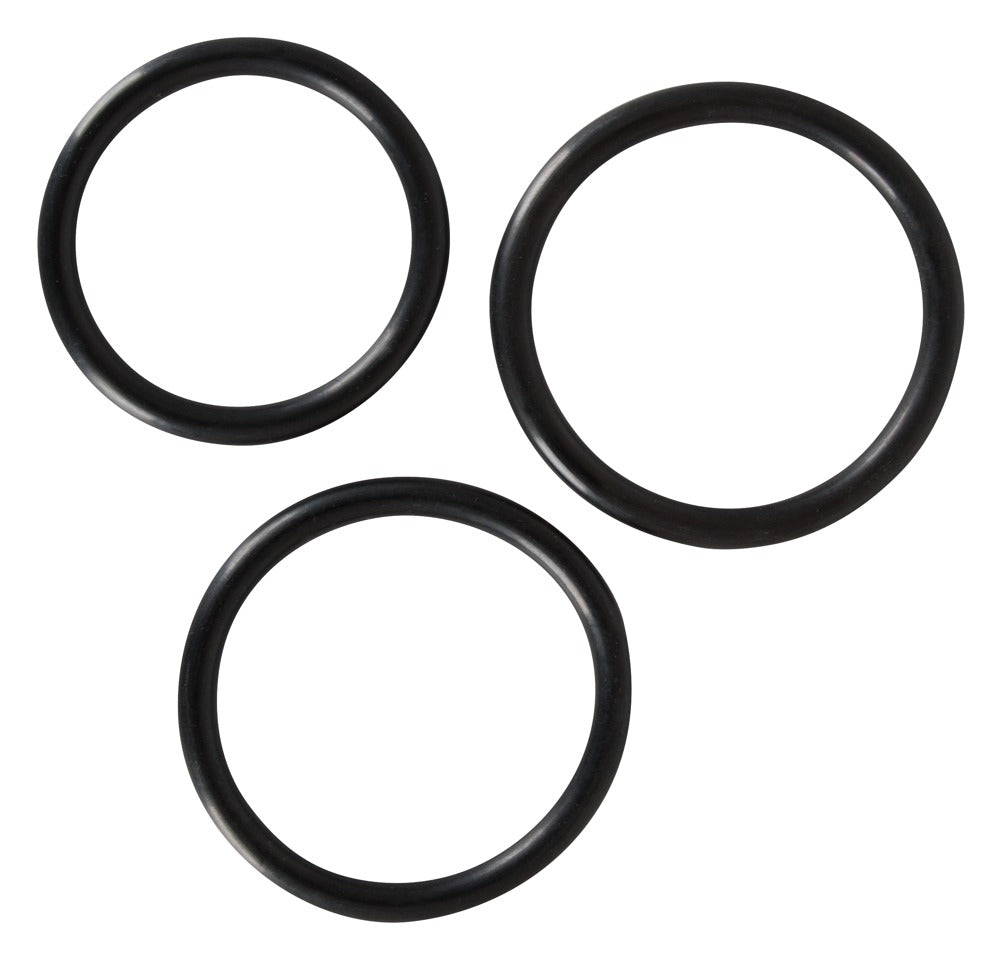 You2Toys Universal-Harness aus Kunstleder mit 3 Ringen