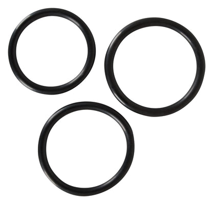 You2Toys Universal-Harness aus Kunstleder mit 3 Ringen