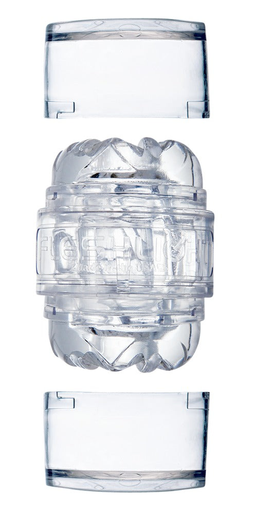 Fleshlight Quickshot Vantage offener Masturbator, transparent