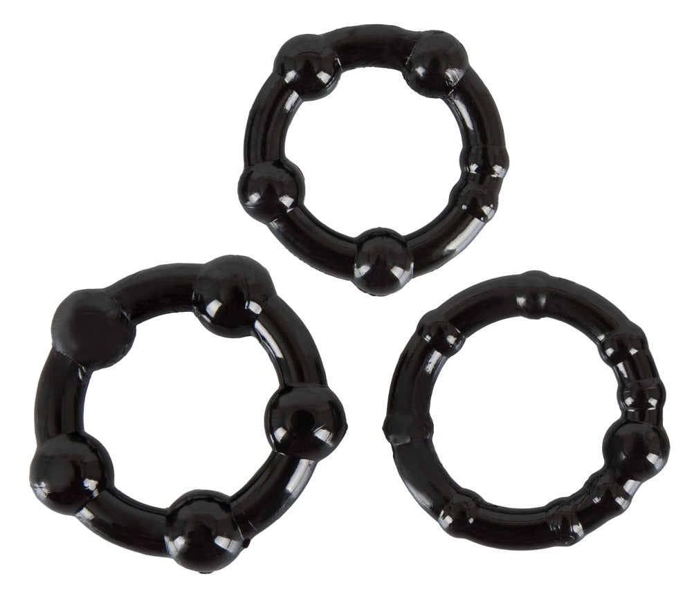 You2Toys Penisring-Set Get Hard 3-teilig mit Noppen