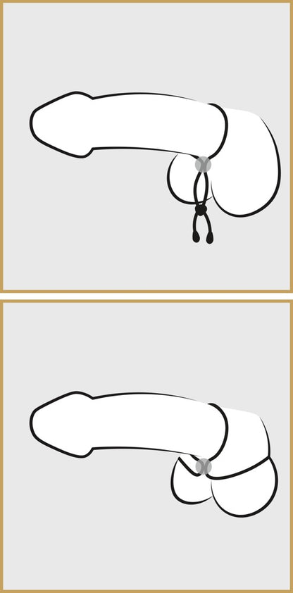 Bad Kitty Penis-/Hodenschlinge verstellbar