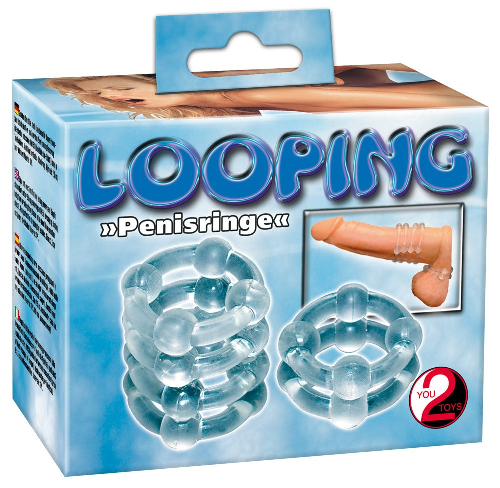 You2Toys Penisring-Set Looping 2-teilig, transparent