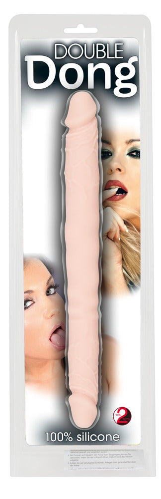 You2Toys Double Dong Doppeldildo aus Silikon mit zwei Eicheln