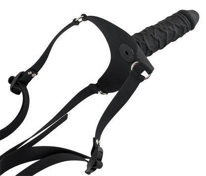 You2Toys Silicone Strap-On mit massivem Dildo