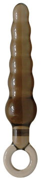 You2Toys Anal Drops Analstab im Reizwellen-Design mit Griffring