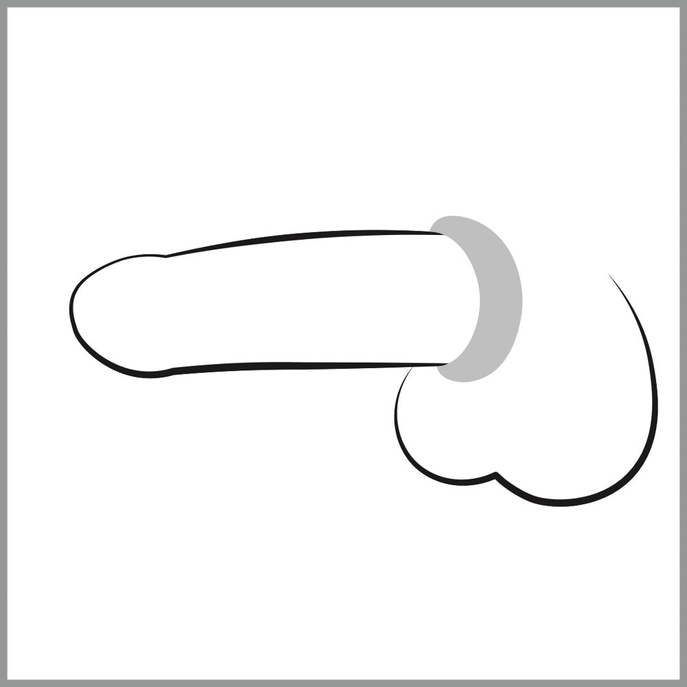 You2Toys Stretchy Cock Ring extra dehnbar, transparent