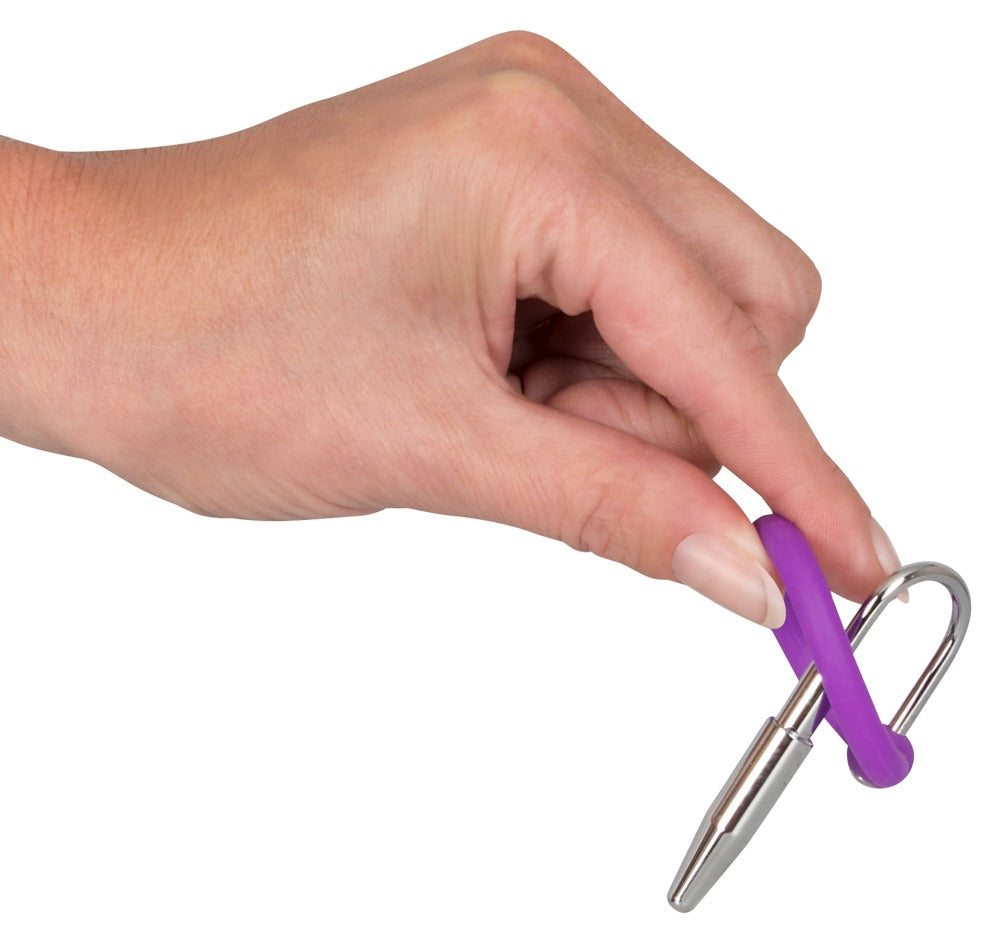 Penisplug PPlug with a silicone glans ri