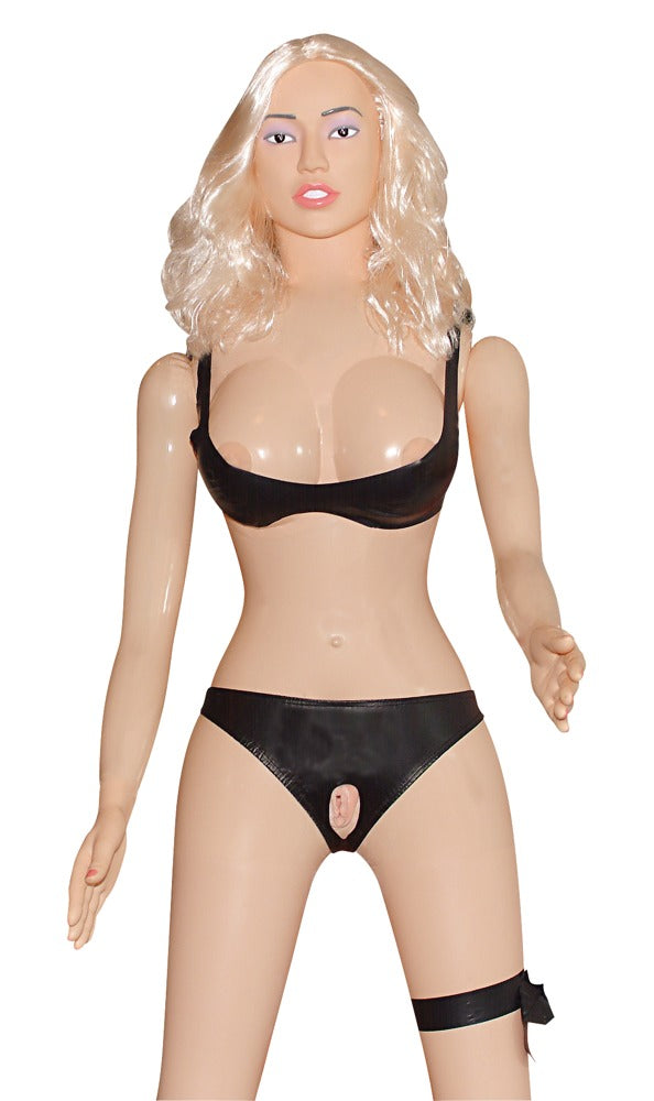 You2Toys Natalie Premium-Liebespuppe mit 3D-Gesicht und beweglichen Armen