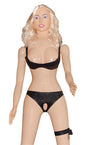 You2Toys Natalie Premium-Liebespuppe mit 3D-Gesicht und beweglichen Armen