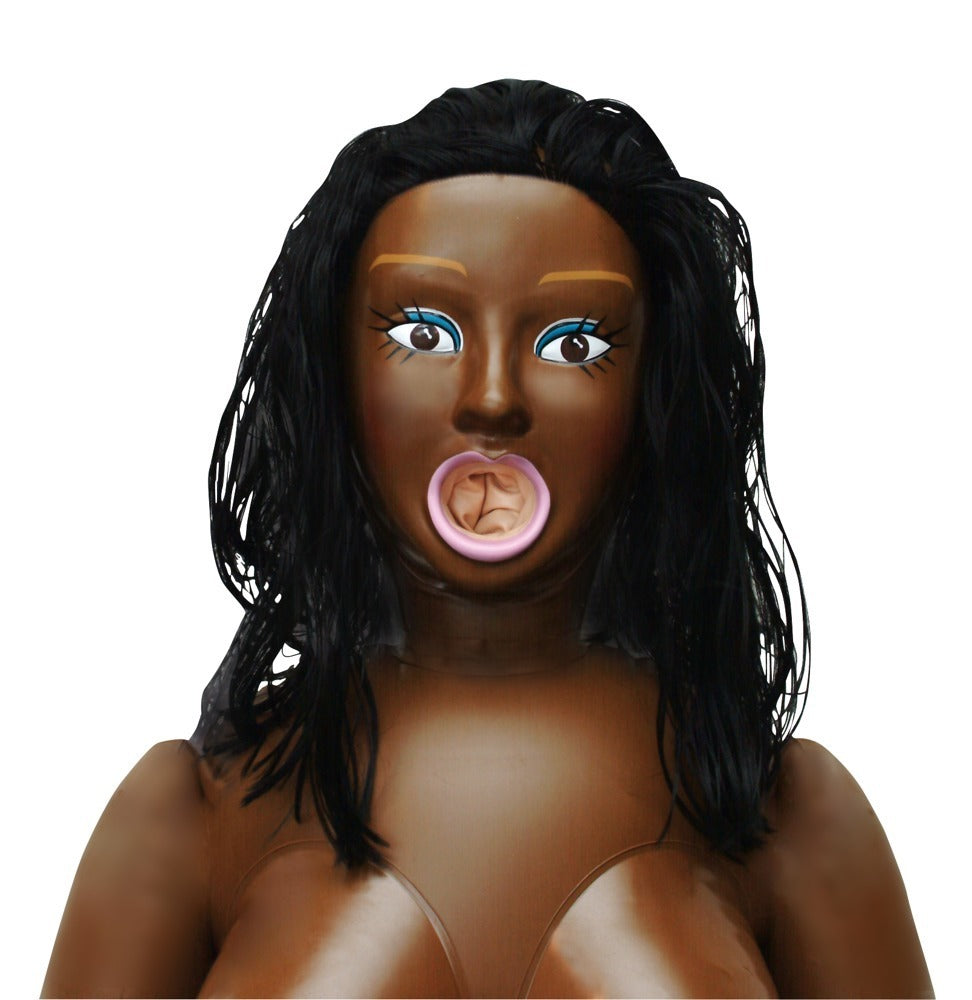 You2Toys Tyra Love Doll mit 3D-Gesicht und langen Haaren