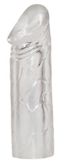 You2Toys Mega Dick Sleeve geäderte Penishülle, transparent
