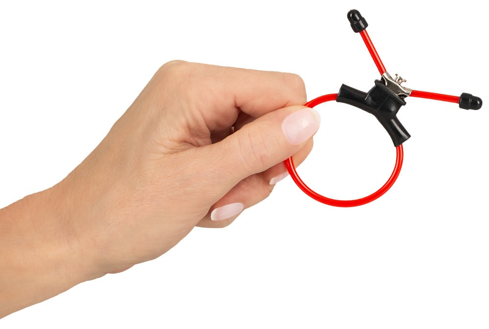 You2Toys Red Sling Penisschlaufe individuell verstellbar