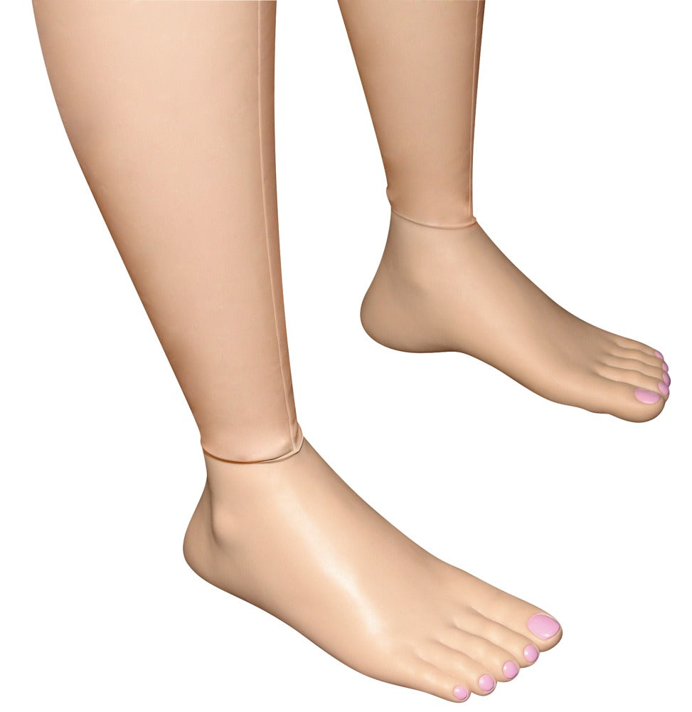 You2Toys Leticia Premium-Liebespuppe mit 3D-Gesicht und ausgeformten Händen
