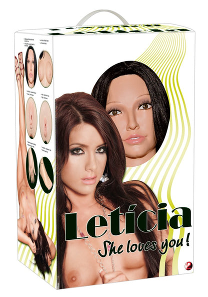 You2Toys Leticia Premium-Liebespuppe mit 3D-Gesicht und ausgeformten Händen