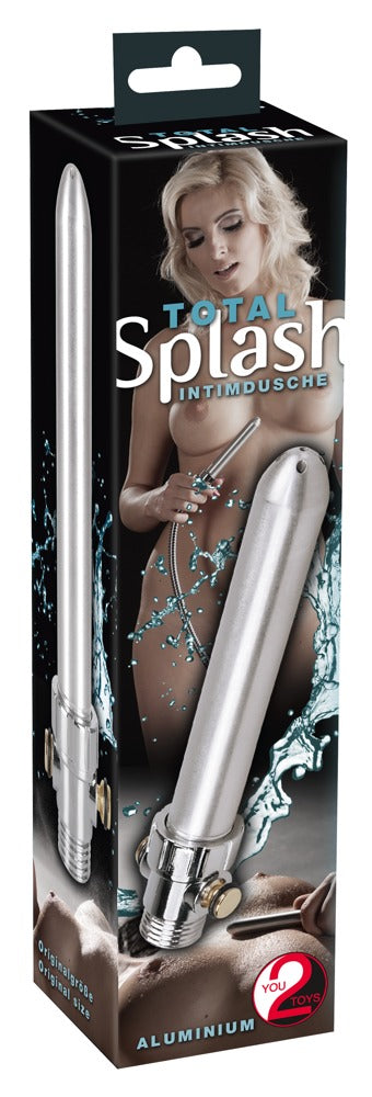You2Toys Total Splash Alu-Intimdusche mit Duschanschluss