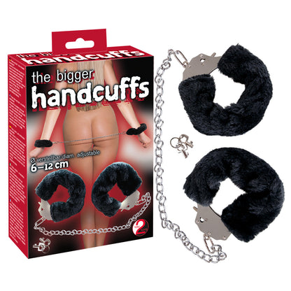 You2Toys Bigger Furry Handcuffs schwere Handschellen mit Plüsch