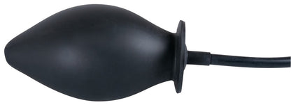 You2Toys trueBlack aufblasbarer Analplug aus Silikon