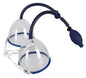You2Toys Easy Grow Busen-Saugschalen mit Ballpumpe, transparent