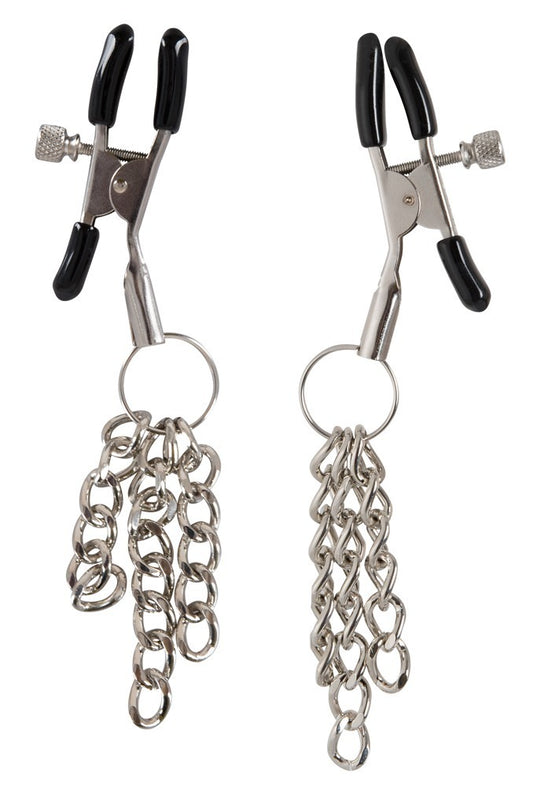 You2Toys Nipple Clamps Nippelklemmen mit Metallkettchen