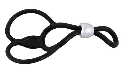 You2Toys Triple Ball- und Cockring aus Silikon, verstellbar