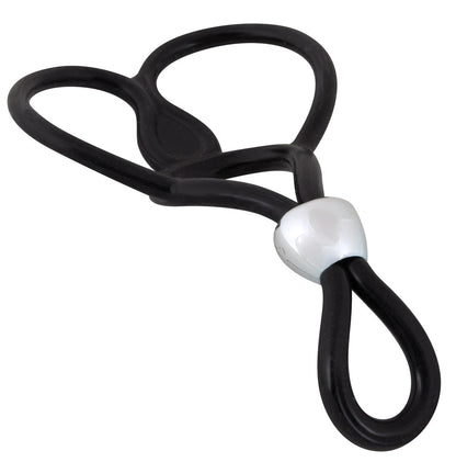 You2Toys Triple Ball- und Cockring aus Silikon, verstellbar