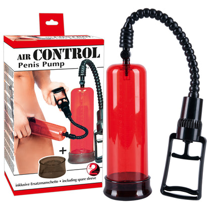 You2Toys Air Control Penispumpe mit Schlauch und weicher Manschette