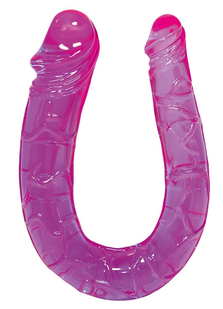 You2Toys Sex Talent Doppeldildo gebogen, transparent