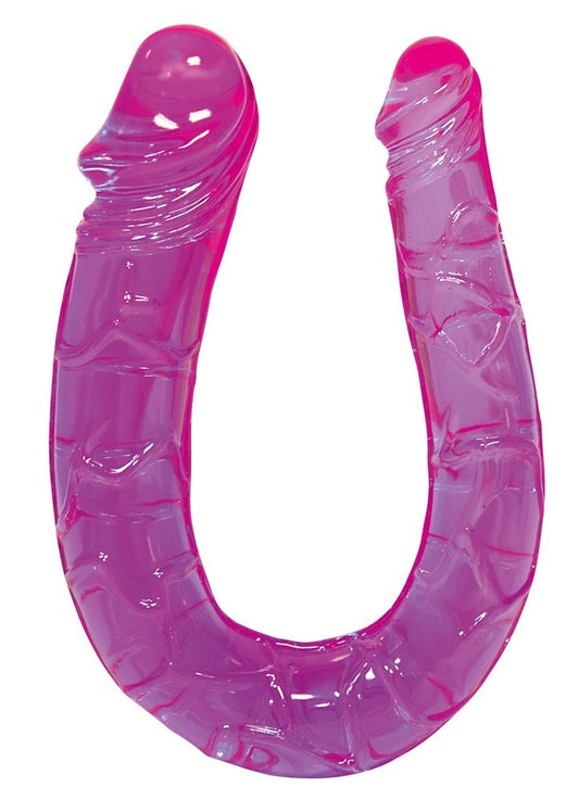 You2Toys Sex Talent Doppeldildo gebogen, transparent