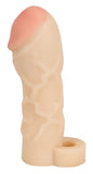 You2Toys Thicker & Bigger Penishülle mit Hodenring, hautfarben