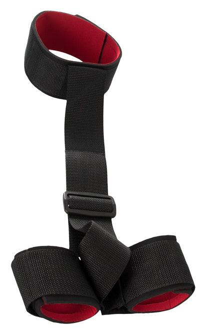 You2Toys Sex-Fesseln Halsfessel mit Rückenriemen und Handfesseln