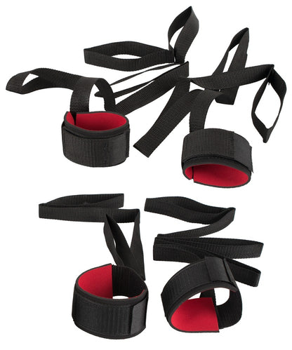 You2Toys Bondage Fessel-Set mit 4 gepolsterten Manschetten