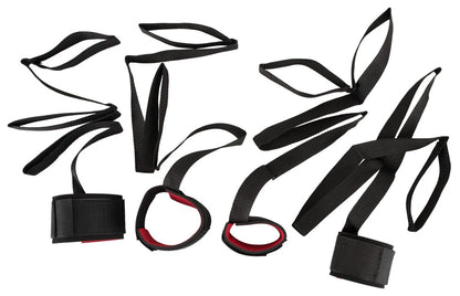 You2Toys Bondage Fessel-Set mit 4 gepolsterten Manschetten